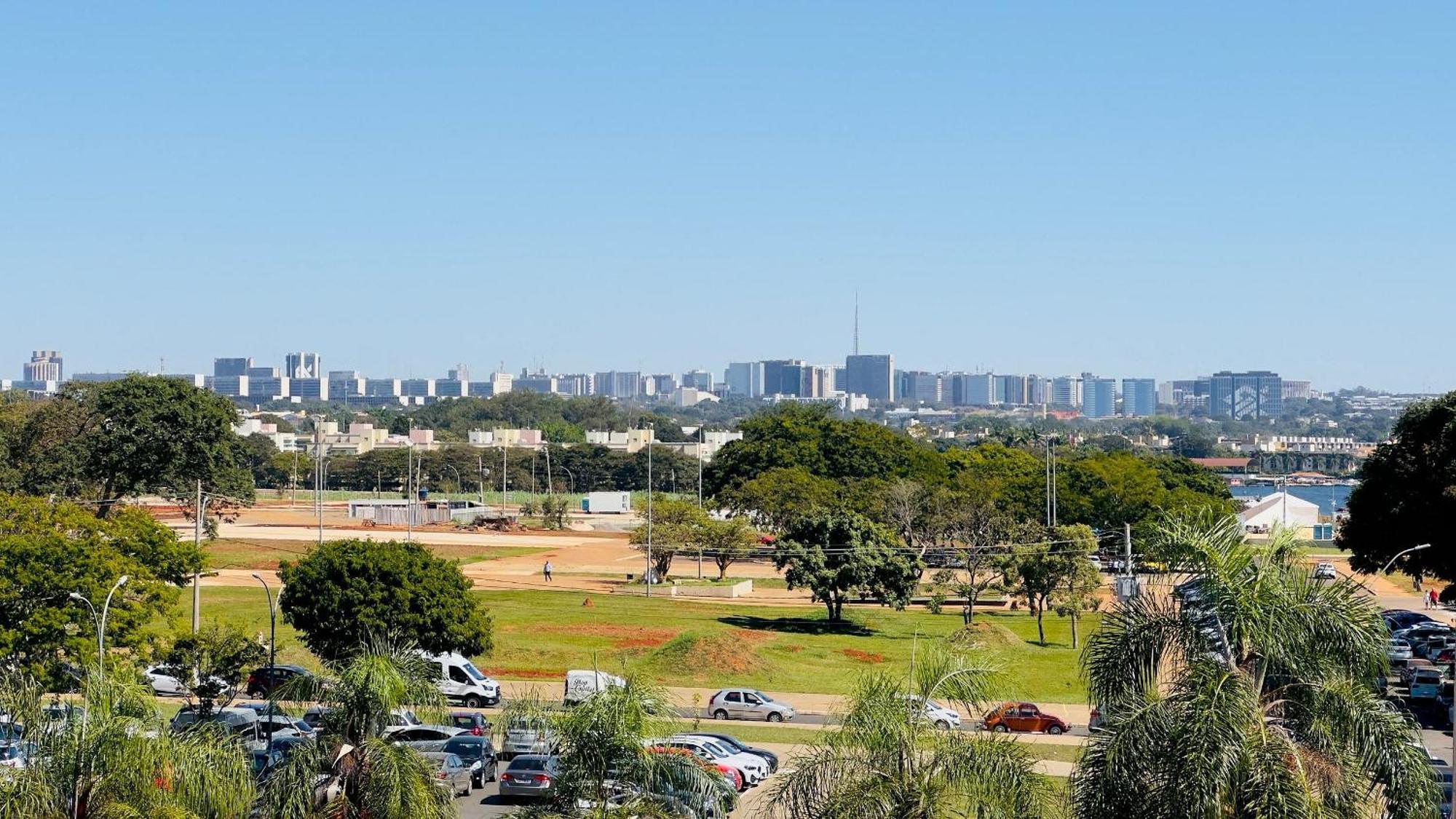 Flat 430 Lindo Com Vista Para O Lago Brasília Eksteriør bilde